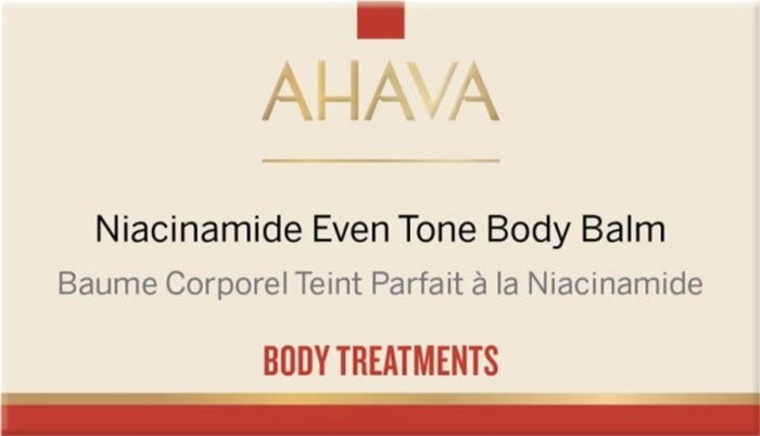 Ahava Niacinamide Even Tone Bálsamo corporal Ahava Niacinamide Even Tone Bálsamo corporal